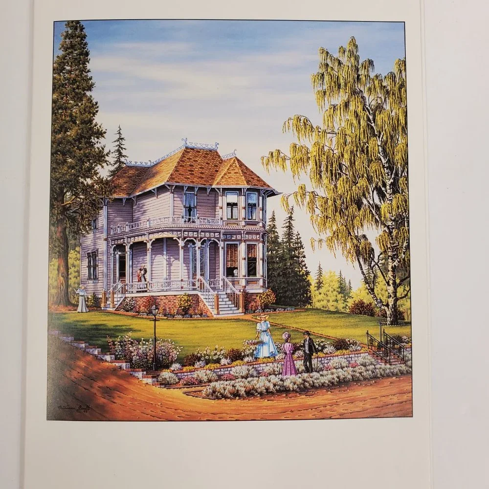 Historic 1880's Ashland,‎ OR Paintings BLANK Notecards & Envelopes 18 Pk. 5x7